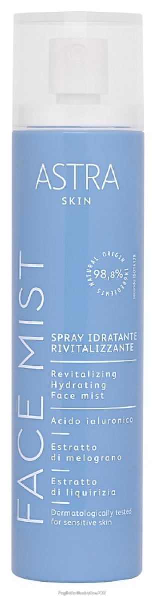 Cerca Offerte di astra skin face mist spray idratante rivitalizzante viso 100 ml e acquista online