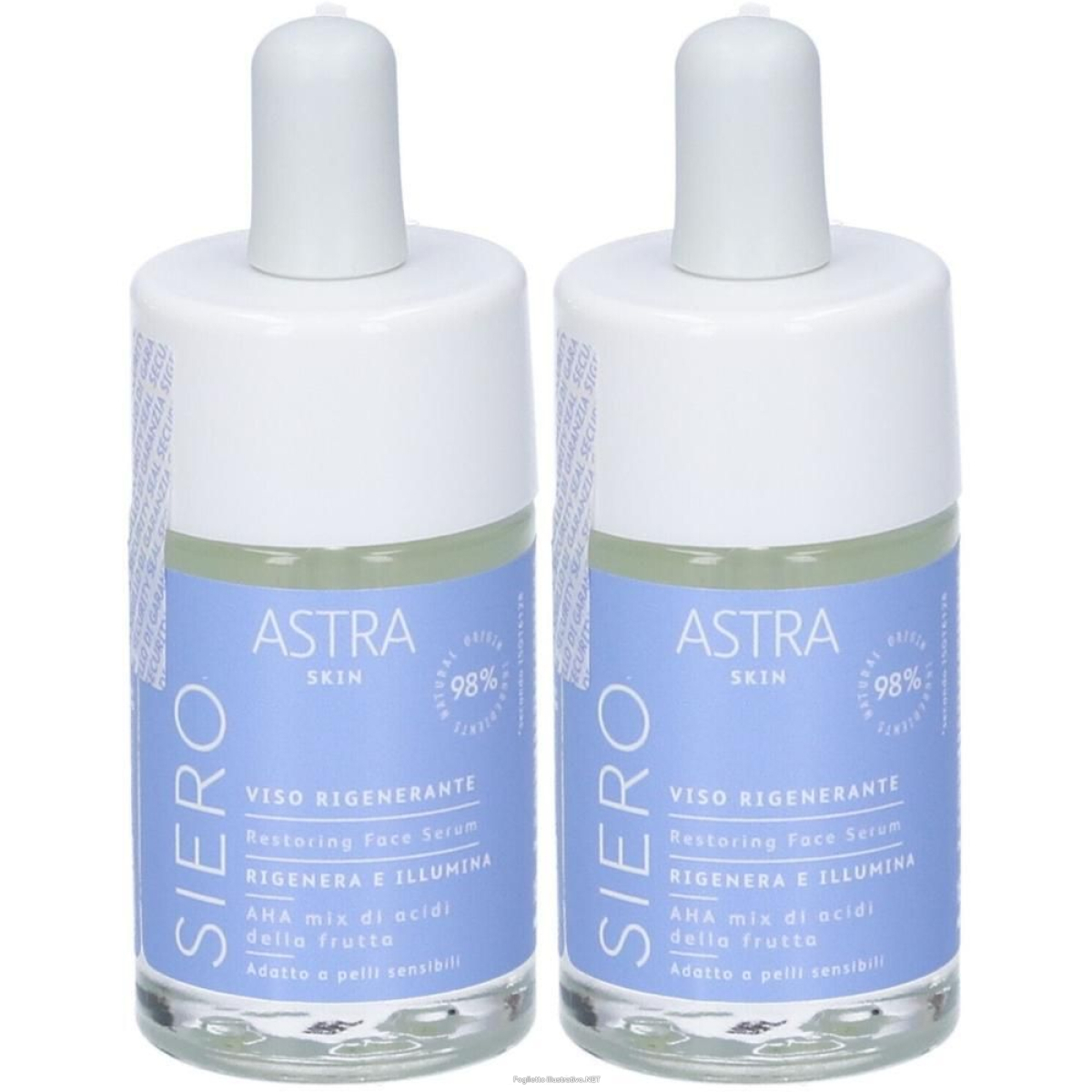 Cerca Offerte di astra skin siero viso rigenerante illuminante 2x15 ml e acquista online