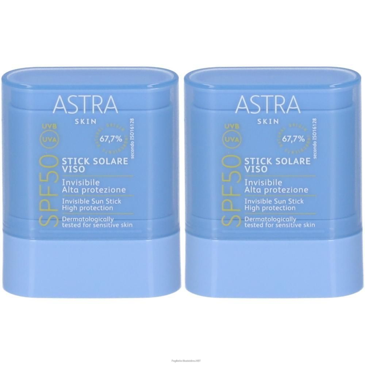 Cerca Offerte di astra skin stick solare viso alta protezione spf50 2x1 st e acquista online