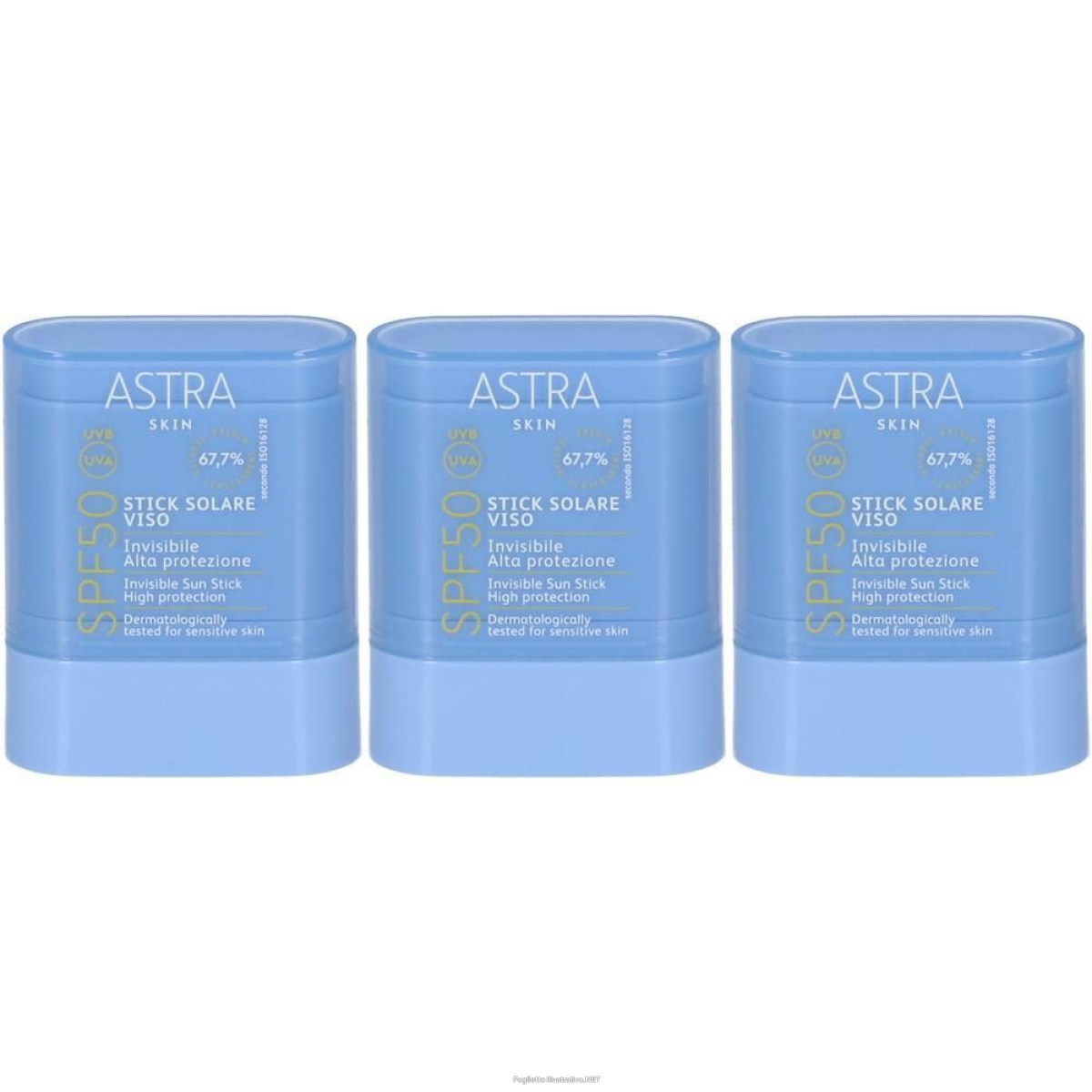 Cerca Offerte di astra skin stick solare viso alta protezione spf50 3x1 st e acquista online