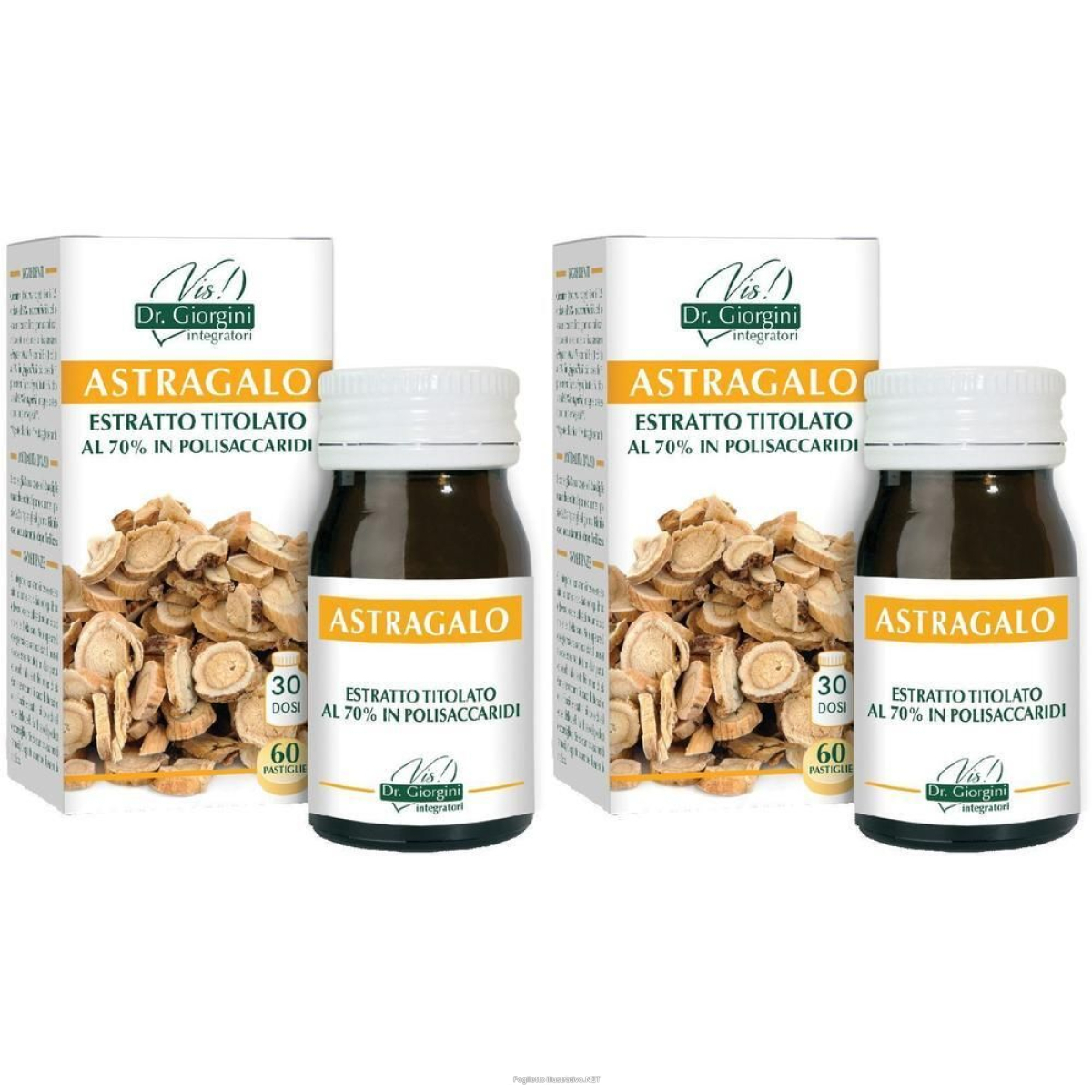 Cerca Offerte di astragalo estratto titolato 60 pastiglie 2x60 pz e acquista online