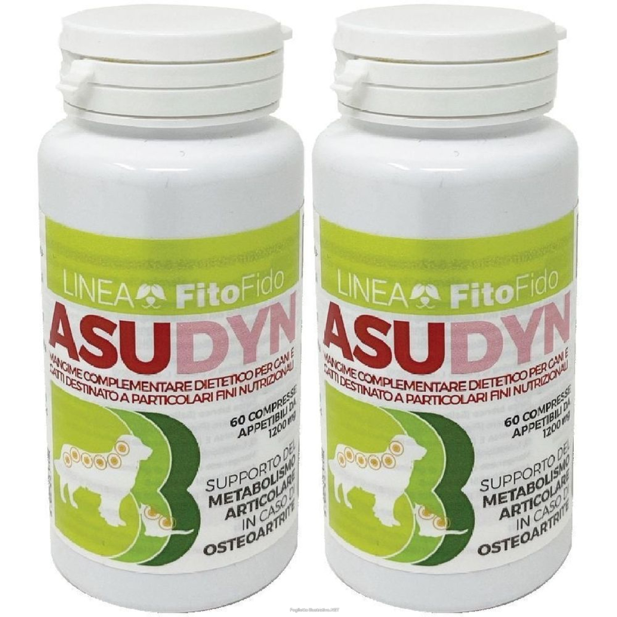 Cerca Offerte di asudyn barattolo 60 compresse 1200 mg set da 2 2x72 g e acquista online