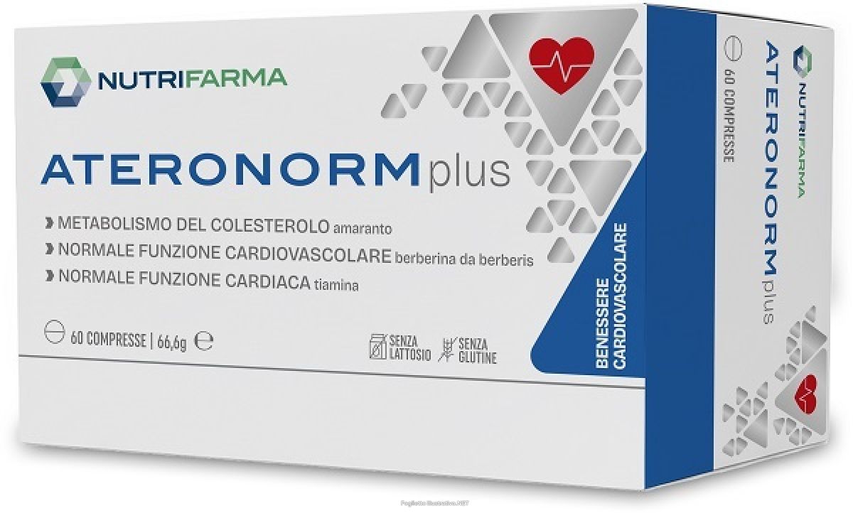 Cerca Offerte di ateronorm plus integratore per il metabolismo del colesterolo e la funzione cardiaca 60 compresse e acquista online