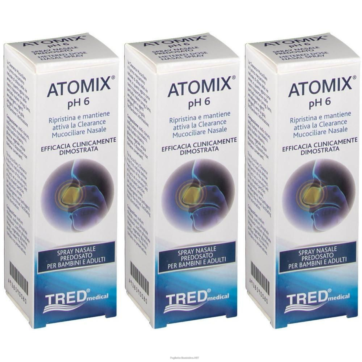 Cerca Offerte di atomix® ph 6 spray nasale 3x30 ml nasale e acquista online
