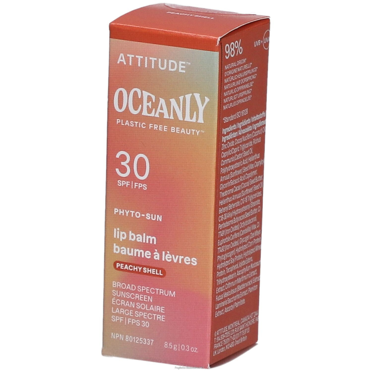 Cerca Offerte di attitude oceanly phyto sun | lippenbalsam peachy shell 8,5 g protezi e acquista online