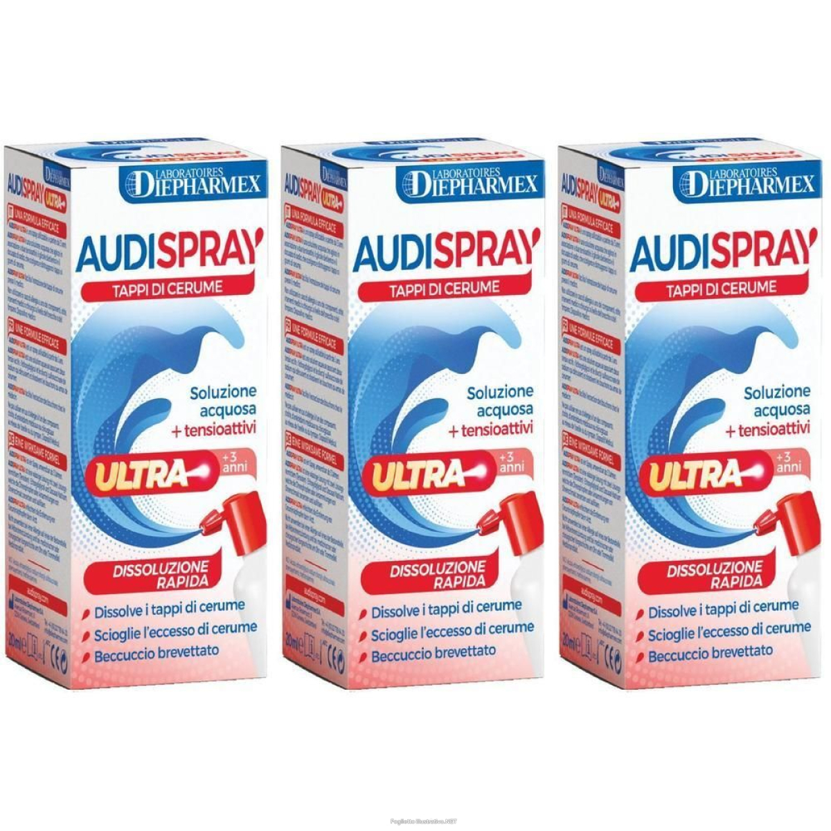 Cerca Offerte di audispray spray ultra 3x20 ml e acquista online