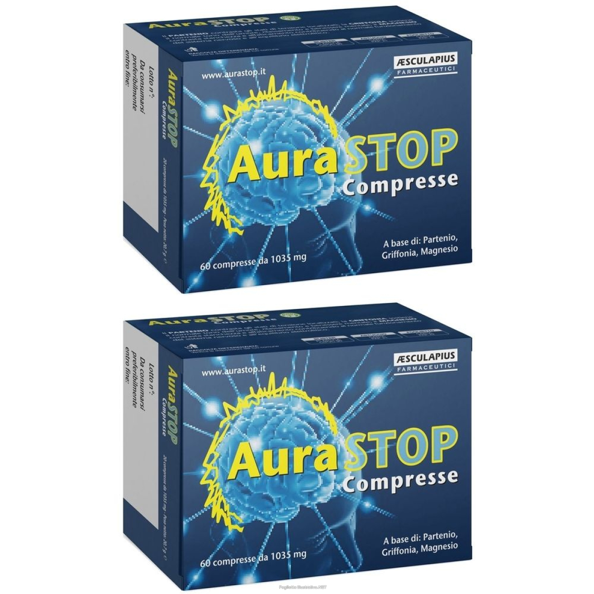 Cerca Offerte di aurastop 60 compresse set da 2 2x62,1 g e acquista online