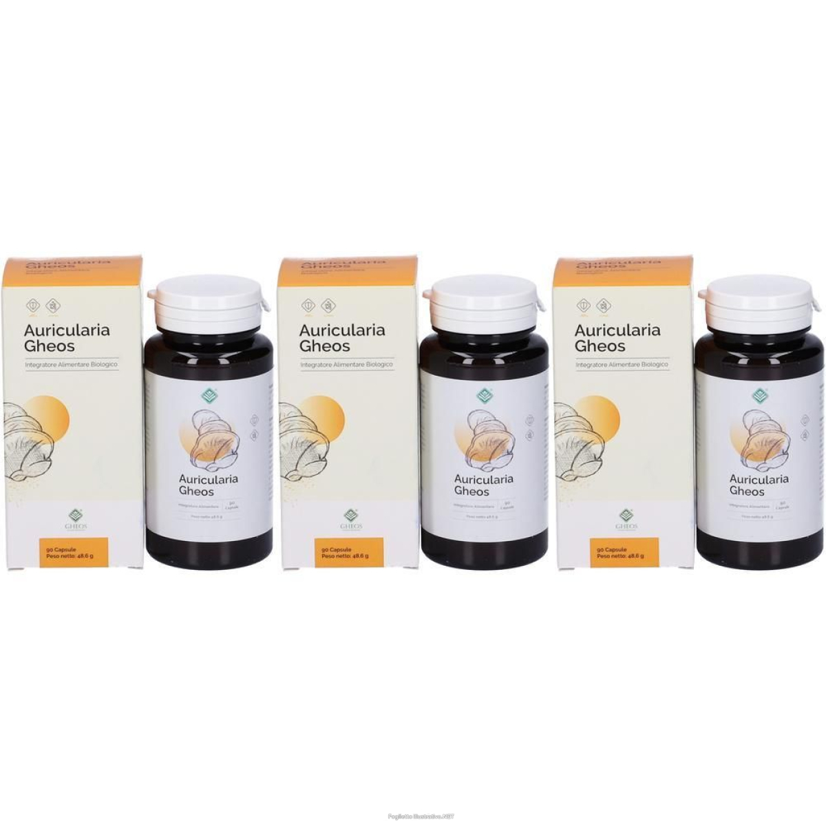 Cerca Offerte di auricularia gheos capsule 3x90 pz e acquista online