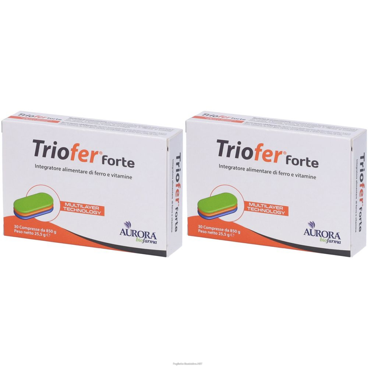 Cerca Offerte di aurora biofarma triofer forte compresse set da 2 2x30 pz e acquista online