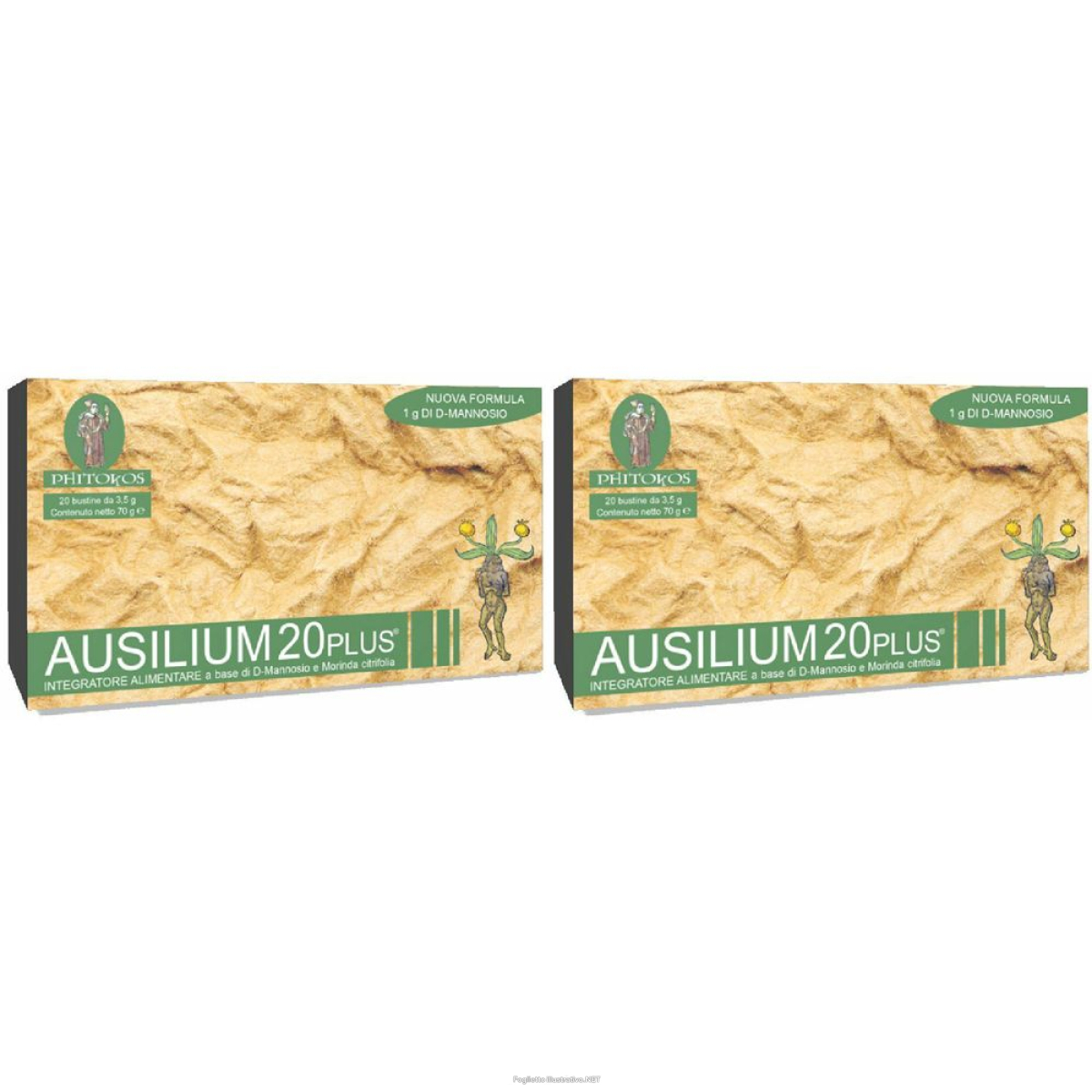 Cerca Offerte di ausilium 20 plus® bustine set da 2 2x20x3,5 g bustina e acquista online