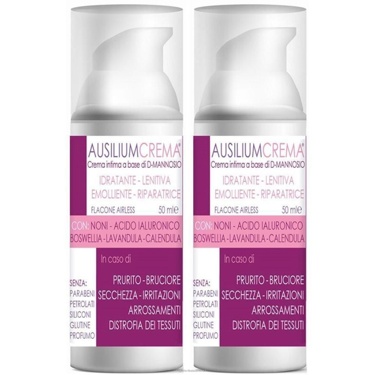 Cerca Offerte di ausilium crema 50 ml nuovo formato flacone airless 2x50 ml e acquista online