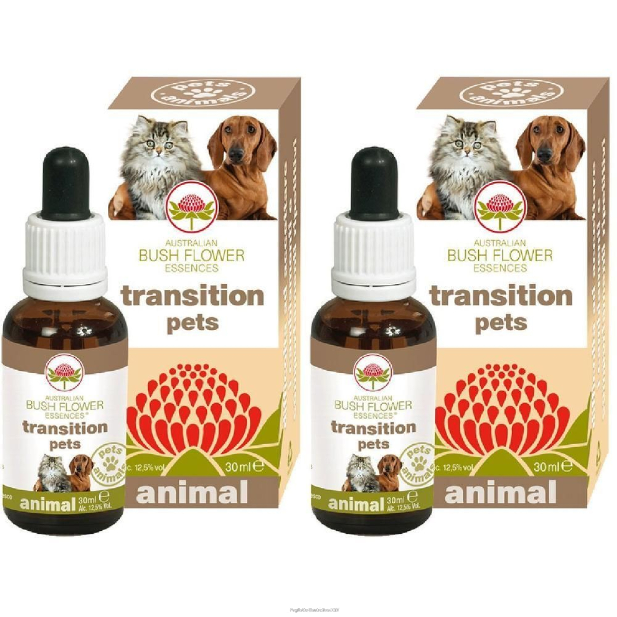Cerca Offerte di australian bush flower essences transition pets 2x30 ml gocce e acquista online