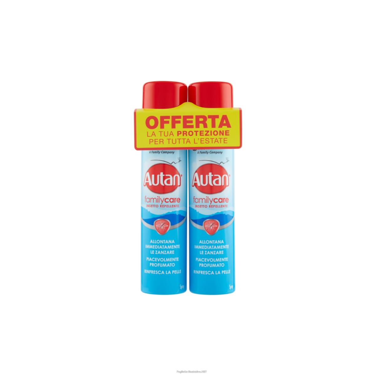 Cerca Offerte di autan - family care spray insetto repellente 2x100 ml e acquista online