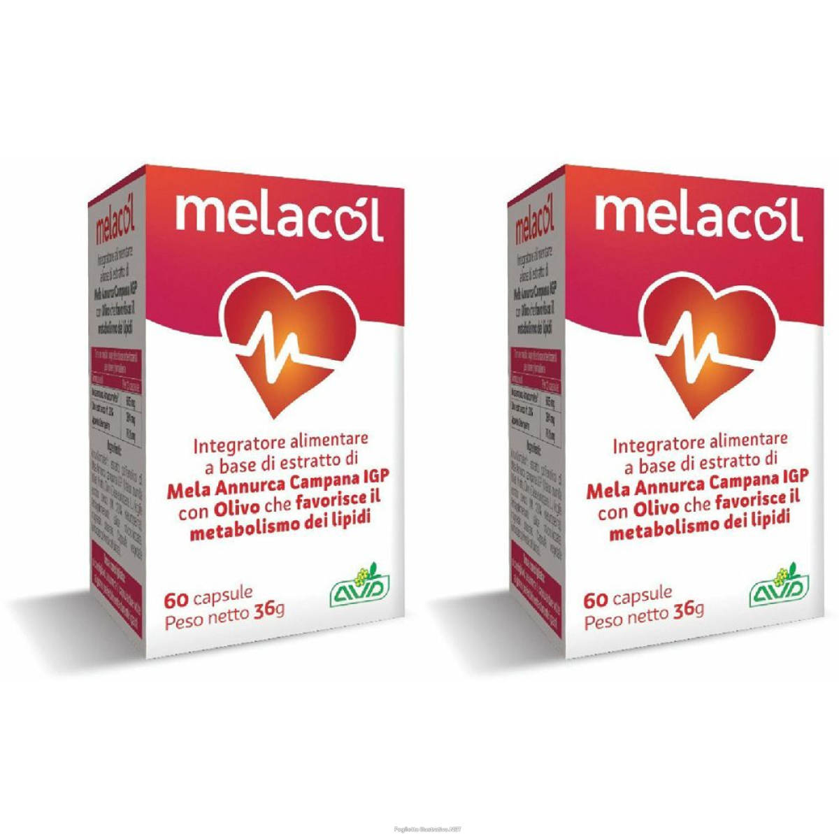 Cerca Offerte di avd melacol set da 2 2x36 g capsule e acquista online
