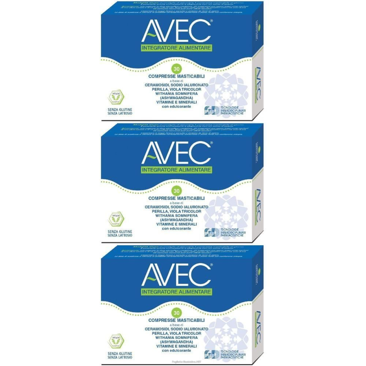 Cerca Offerte di avec 30 compresse 3x30 g masticabili e acquista online