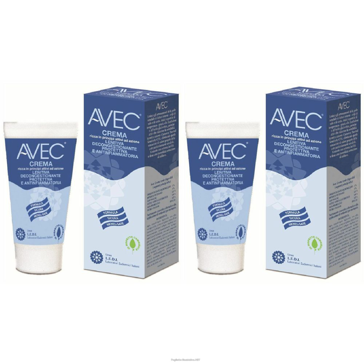 Cerca Offerte di avec® crema lenitiva decongestionante set da 2 2x50 ml e acquista online