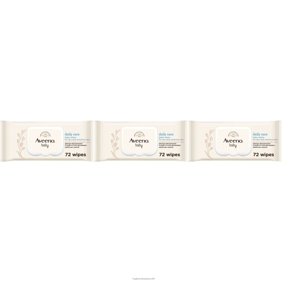 Cerca Offerte di aveeno baby salviettine per neonati viso e corpo set da 3 3x72 pz e acquista online