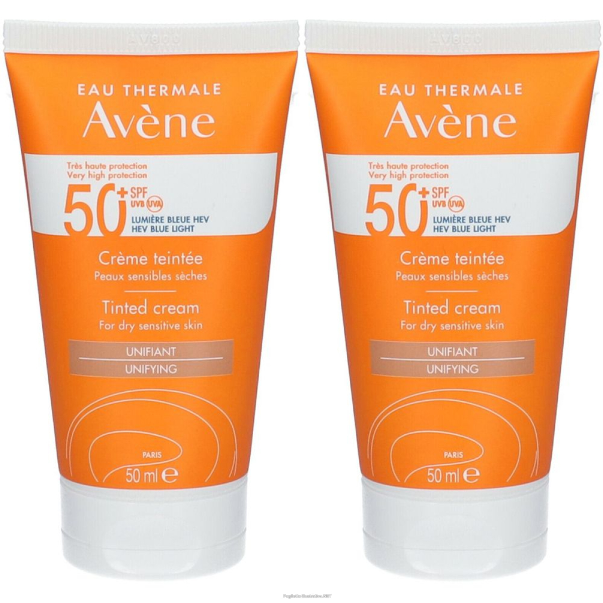 Cerca Offerte di avène crema colorata spf 50+ solare viso set da 2 2x50 ml solare e acquista online