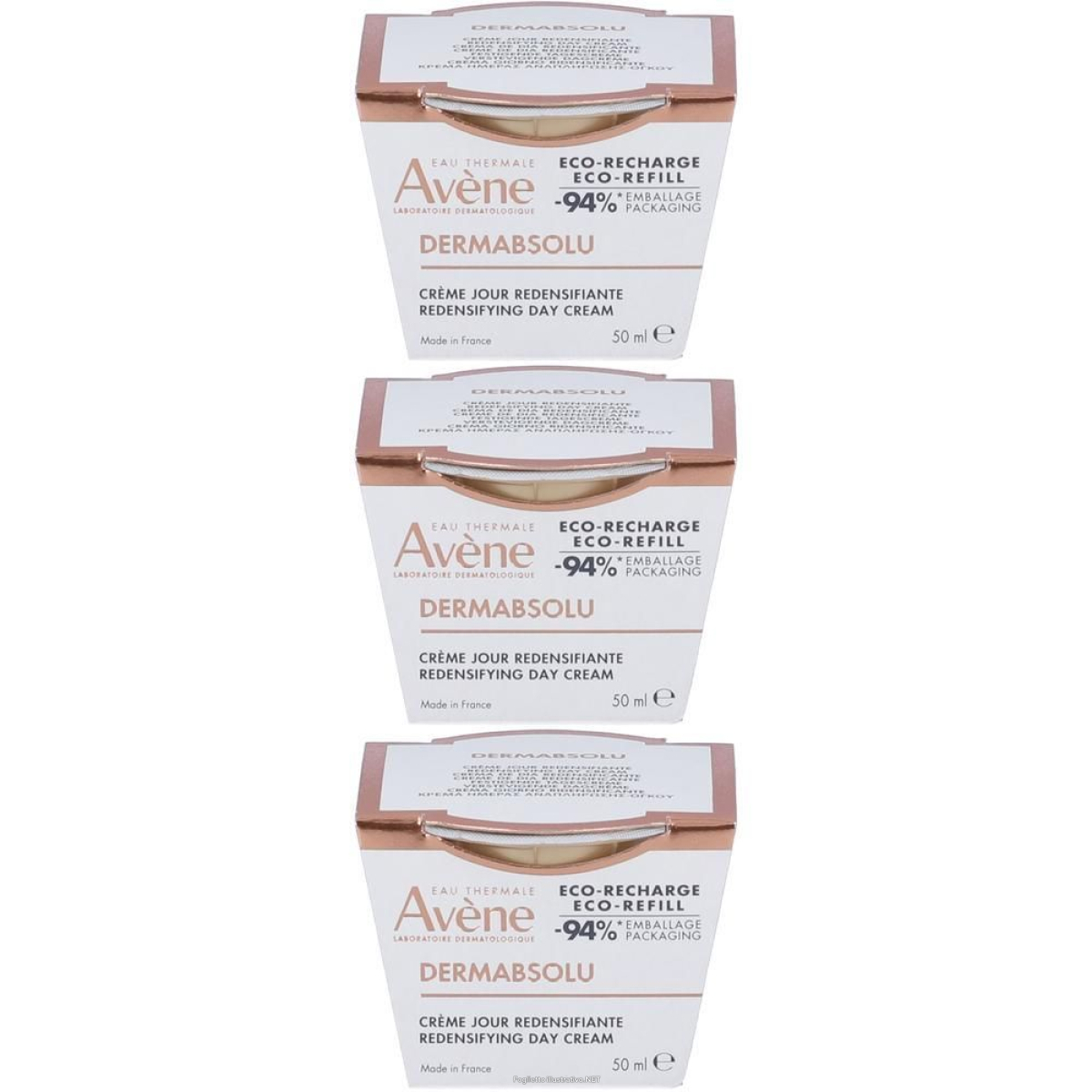 Cerca Offerte di avene dermabsolu crema giorno ricarica 3x50 ml e acquista online