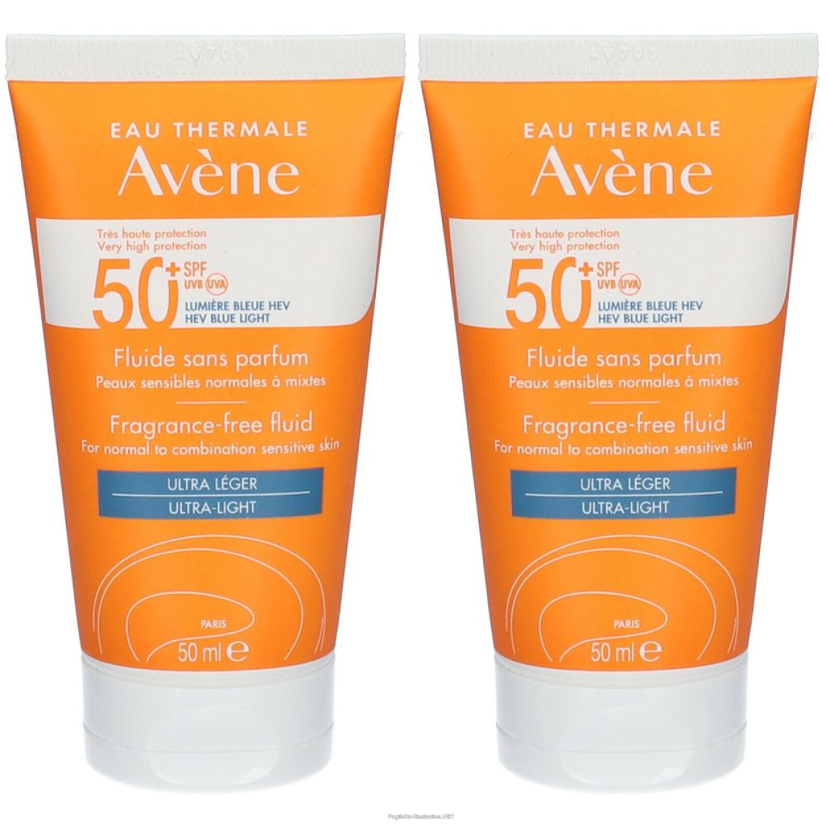 Cerca Offerte di avène fluido senza profumo spf 50+ solare viso set da 2 2x50 ml soluzi e acquista online
