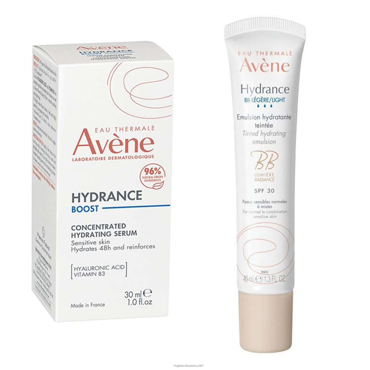 Cerca Offerte di avène hydrance boost siero concentrato idratante + bb leggera emulsion e acquista online