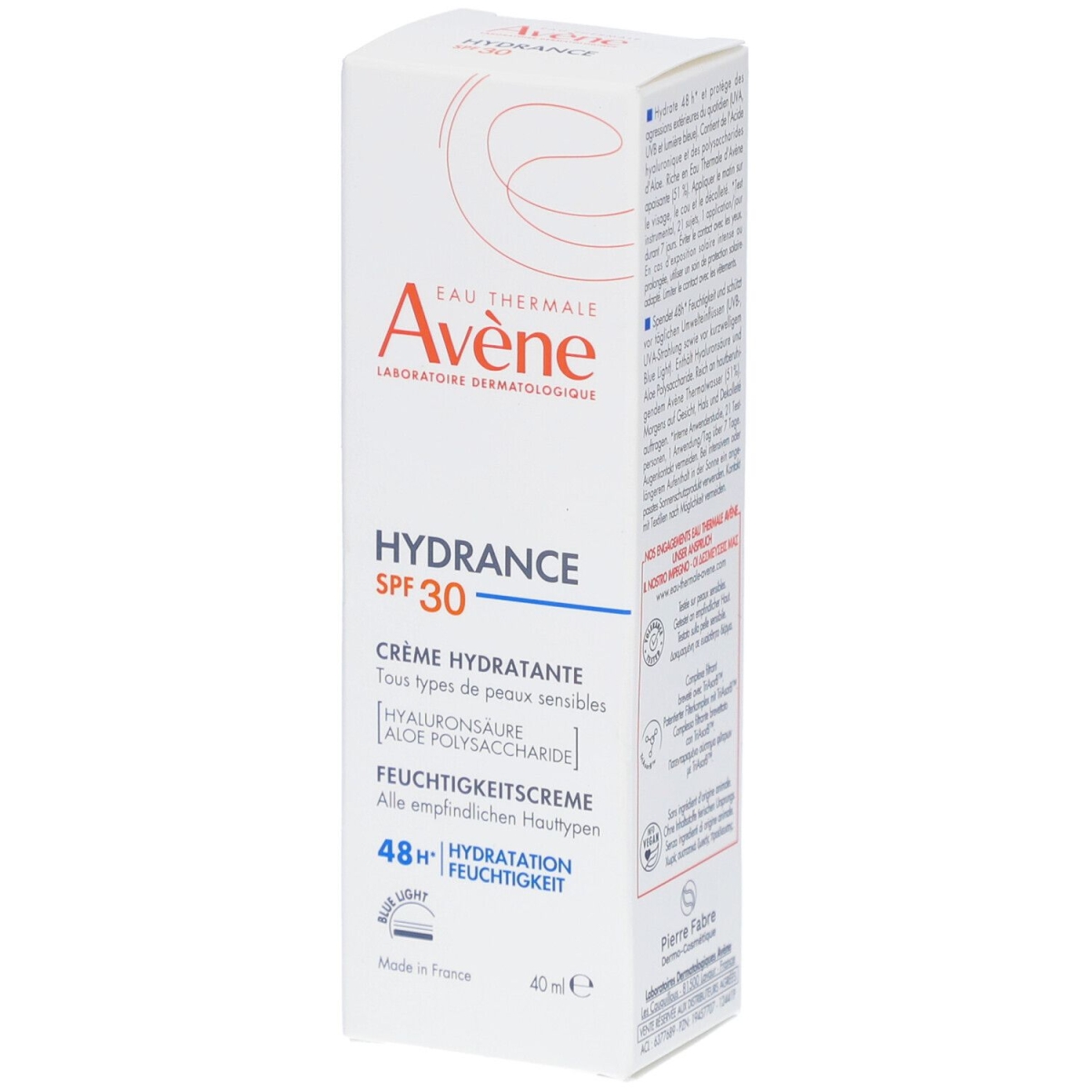 Cerca Offerte di Avène hydrance crème hydratante spf30 | 48h hydratation peau sensibl e acquista online