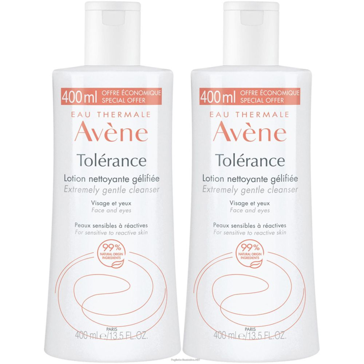 Cerca Offerte di avène tolérance lozione detergente in gel set da 2 2x400 ml soluzione e acquista online