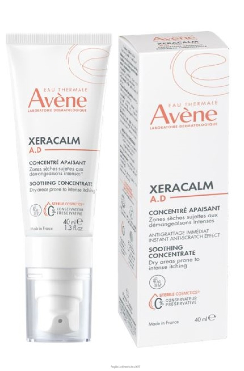 Cerca Offerte di avène xeracalm a.d. 40 ml concentrato lenitivo anti-prurito per pelle secca con tendenza atopica e acquista online