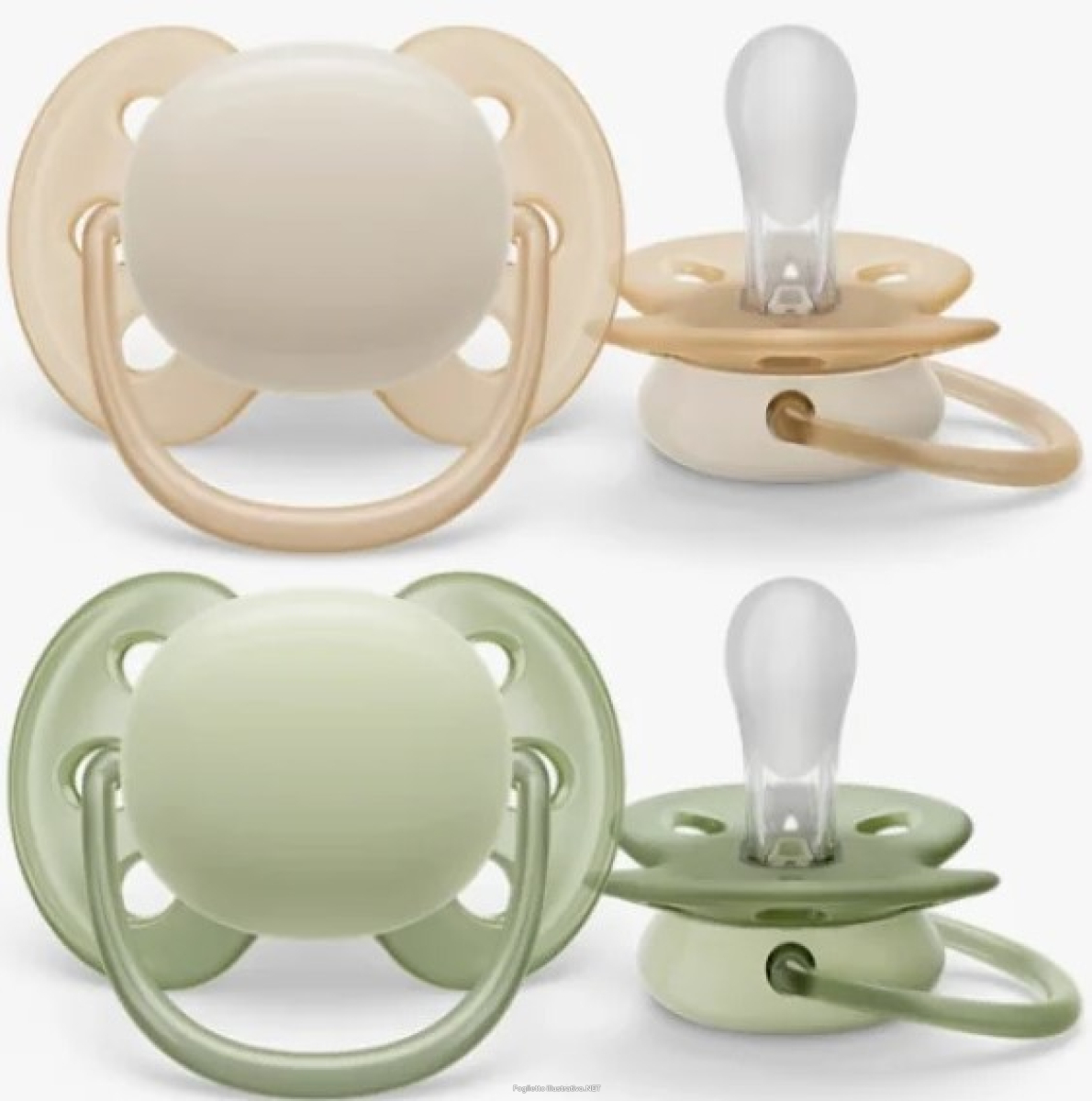 Cerca Offerte di avent ultrasoft succhietti in silicone 0-6 mesi crema/verde 2 pezzi e acquista online
