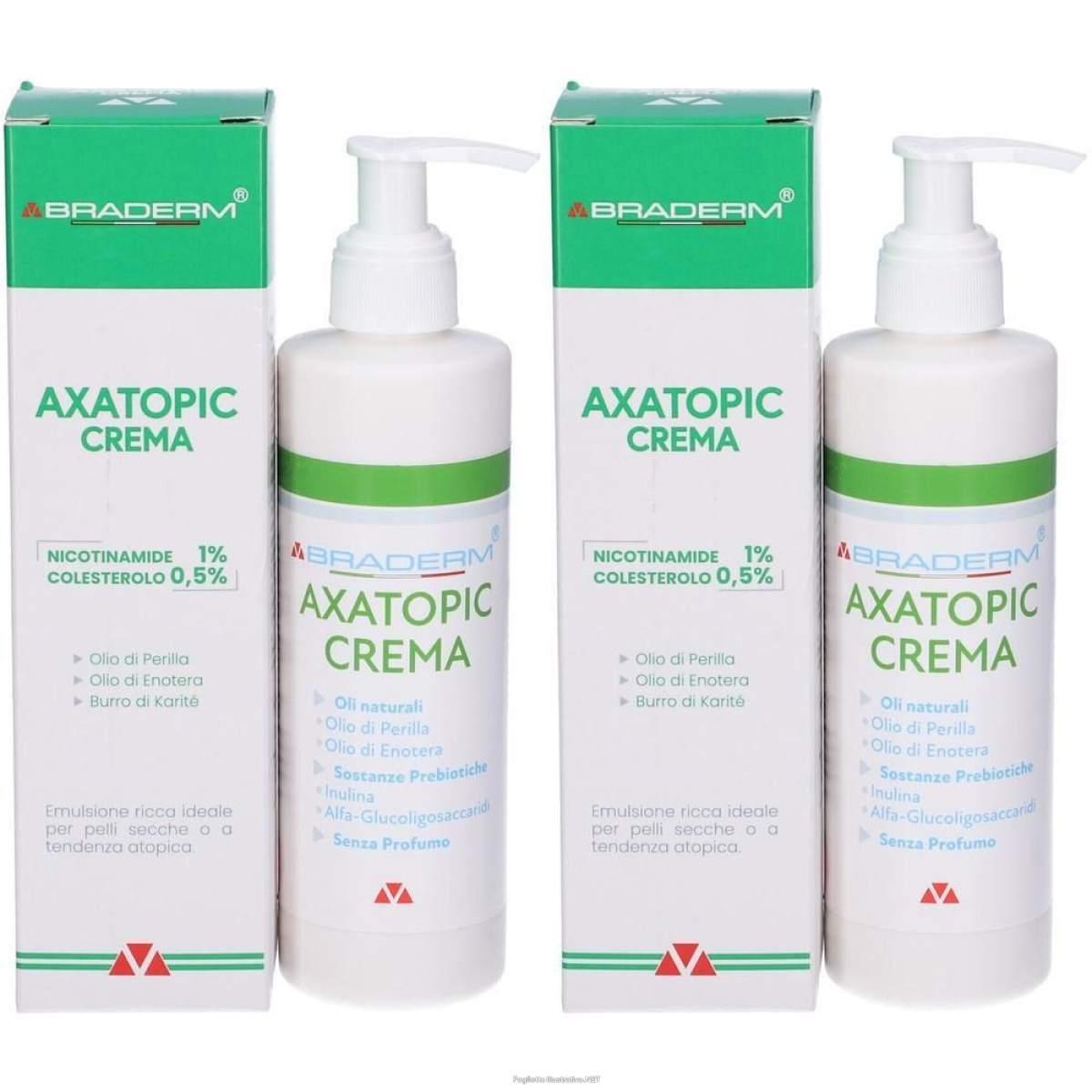 Cerca Offerte di axatopic crema braderm 2x250 ml e acquista online