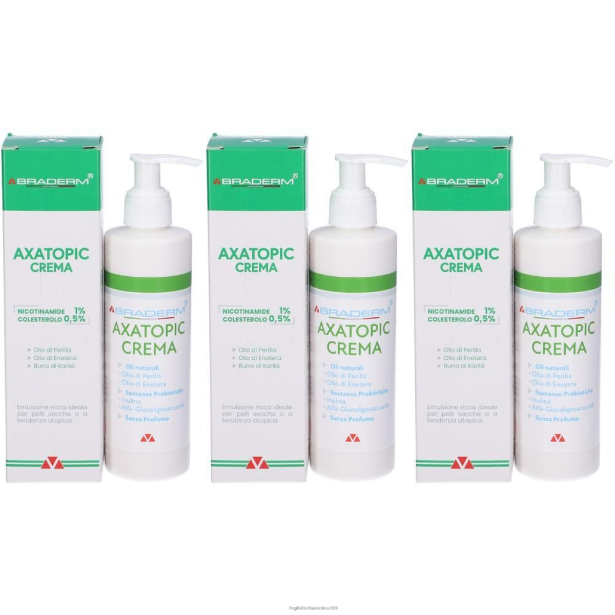 Cerca Offerte di axatopic crema braderm 3x250 ml e acquista online