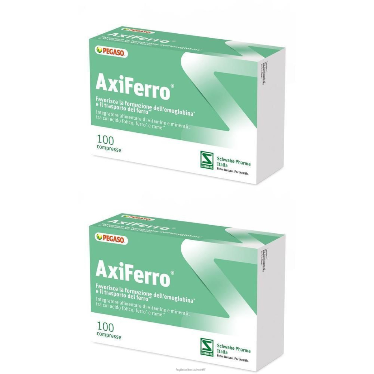 Cerca Offerte di axiferro 100 compresse 2x100 pz e acquista online