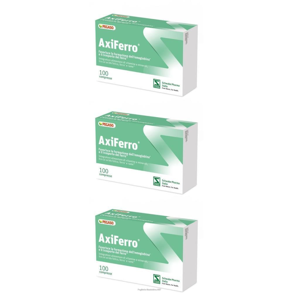 Cerca Offerte di axiferro 100 compresse 3x100 pz e acquista online