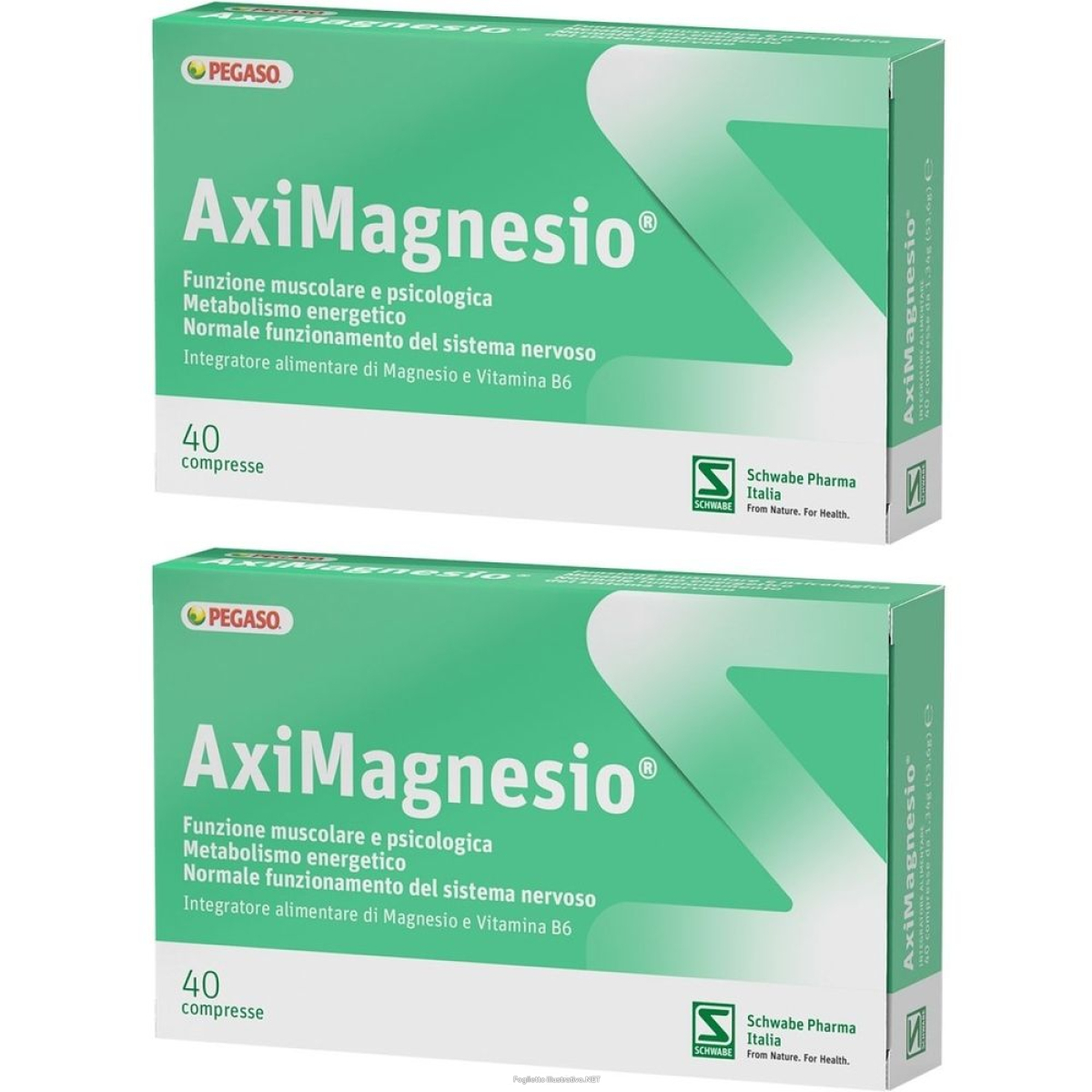 Cerca Offerte di aximagnesio compresse set da 2 2x40 pz e acquista online