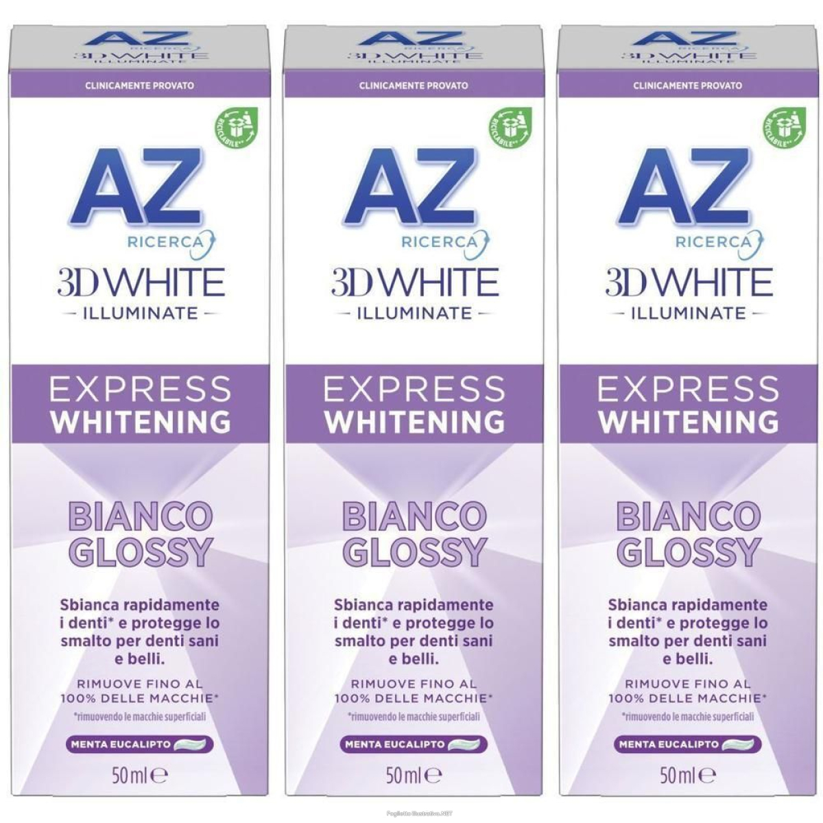 Cerca Offerte di az 3d white expert dentifricio glossy 50 ml e acquista online