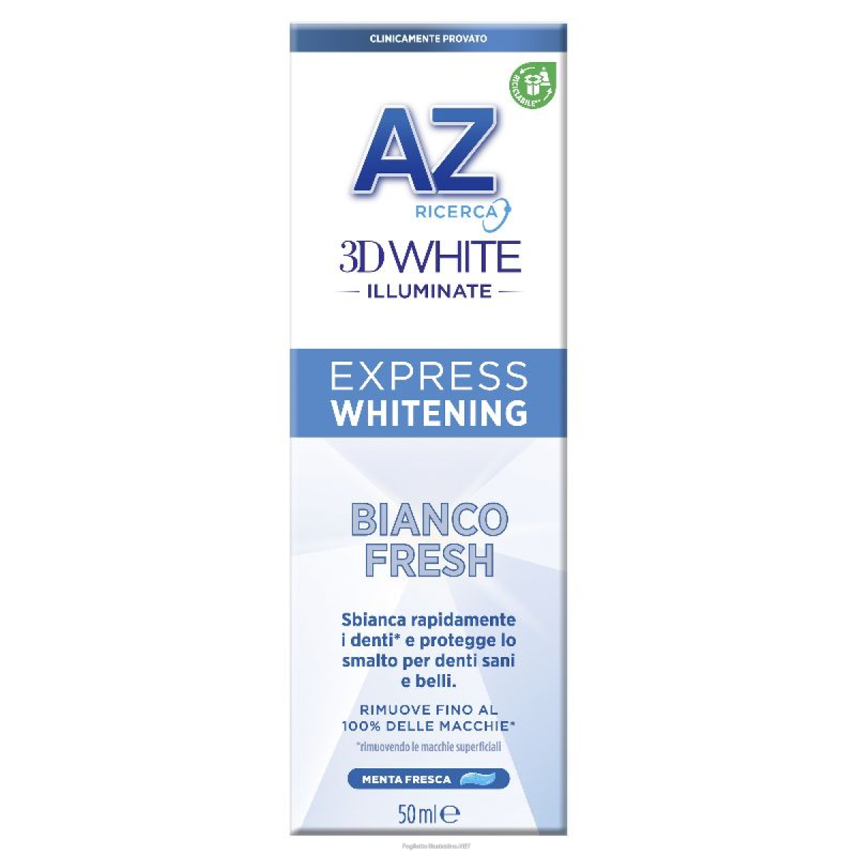 Cerca Offerte di az dentifricio 3d white 50ml illum bianco fresh e acquista online