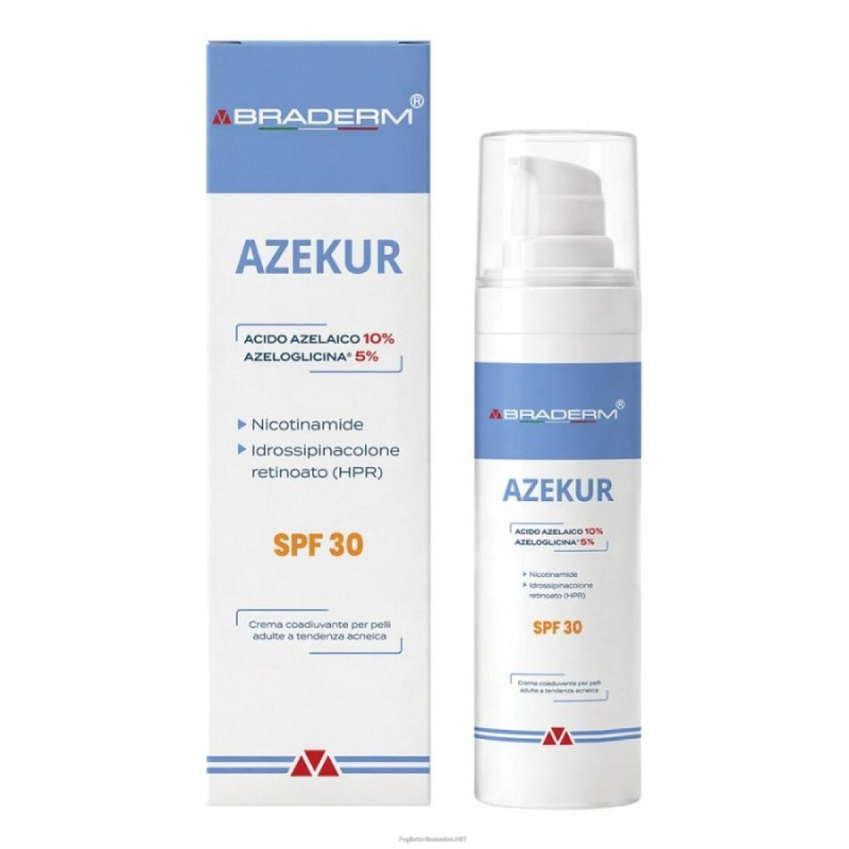Cerca Offerte di azekur crema spf 30 coadiuvante per pelli adulte a tendenza acneica 30ml e acquista online