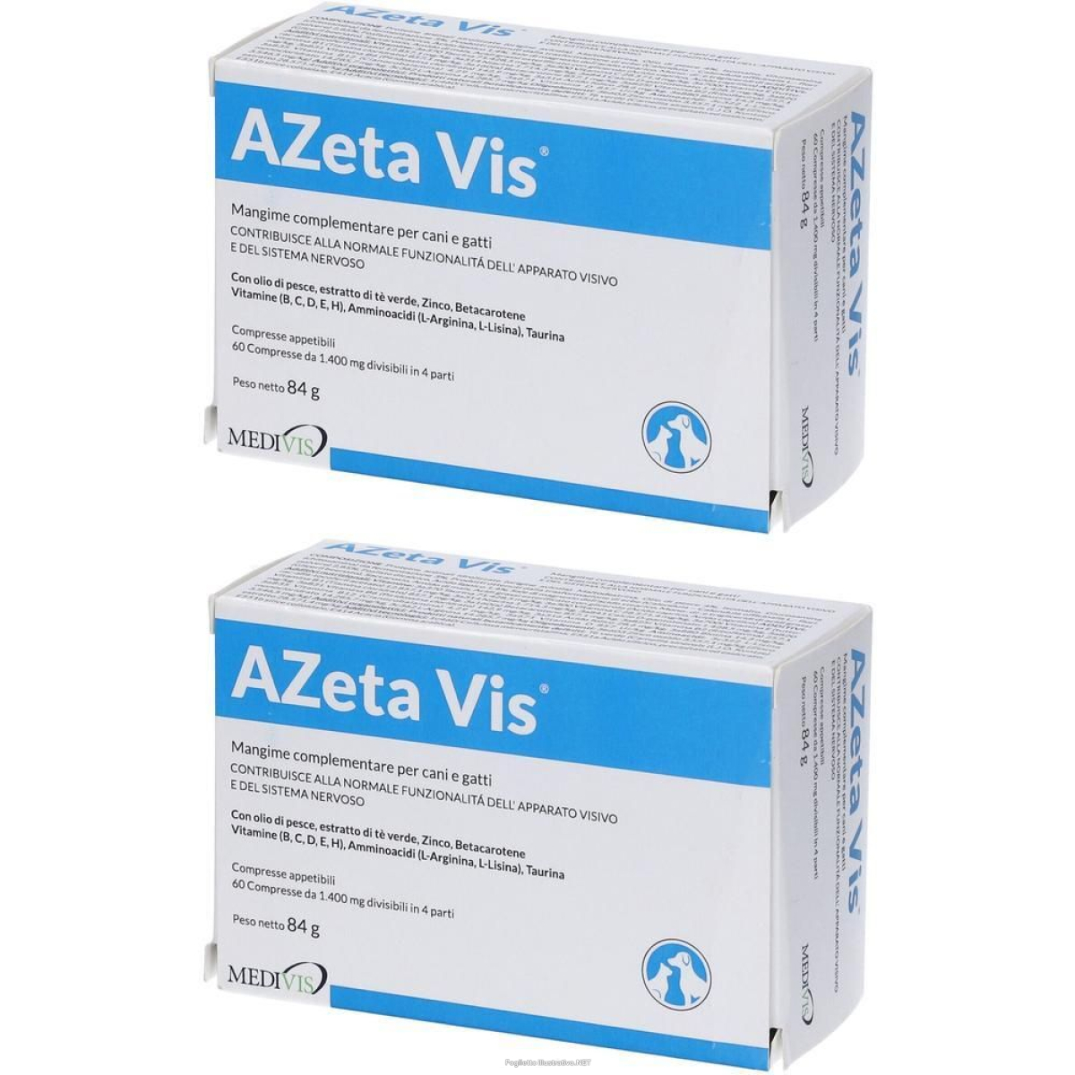 Cerca Offerte di Azeta Vis 60 Compresse Divisibili 2x84 g e acquista online