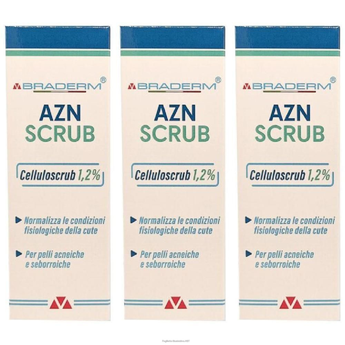 Cerca Offerte di azn scrub 150ml braderm 3x150 ml gel e acquista online