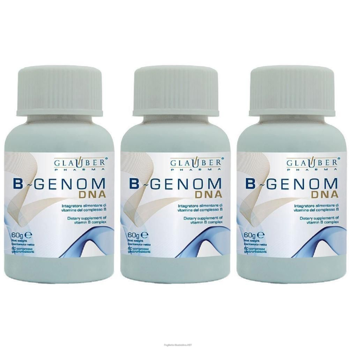 Trova Offerte di b-genom dna glauber 60 compresse 3x60 pz e compra online