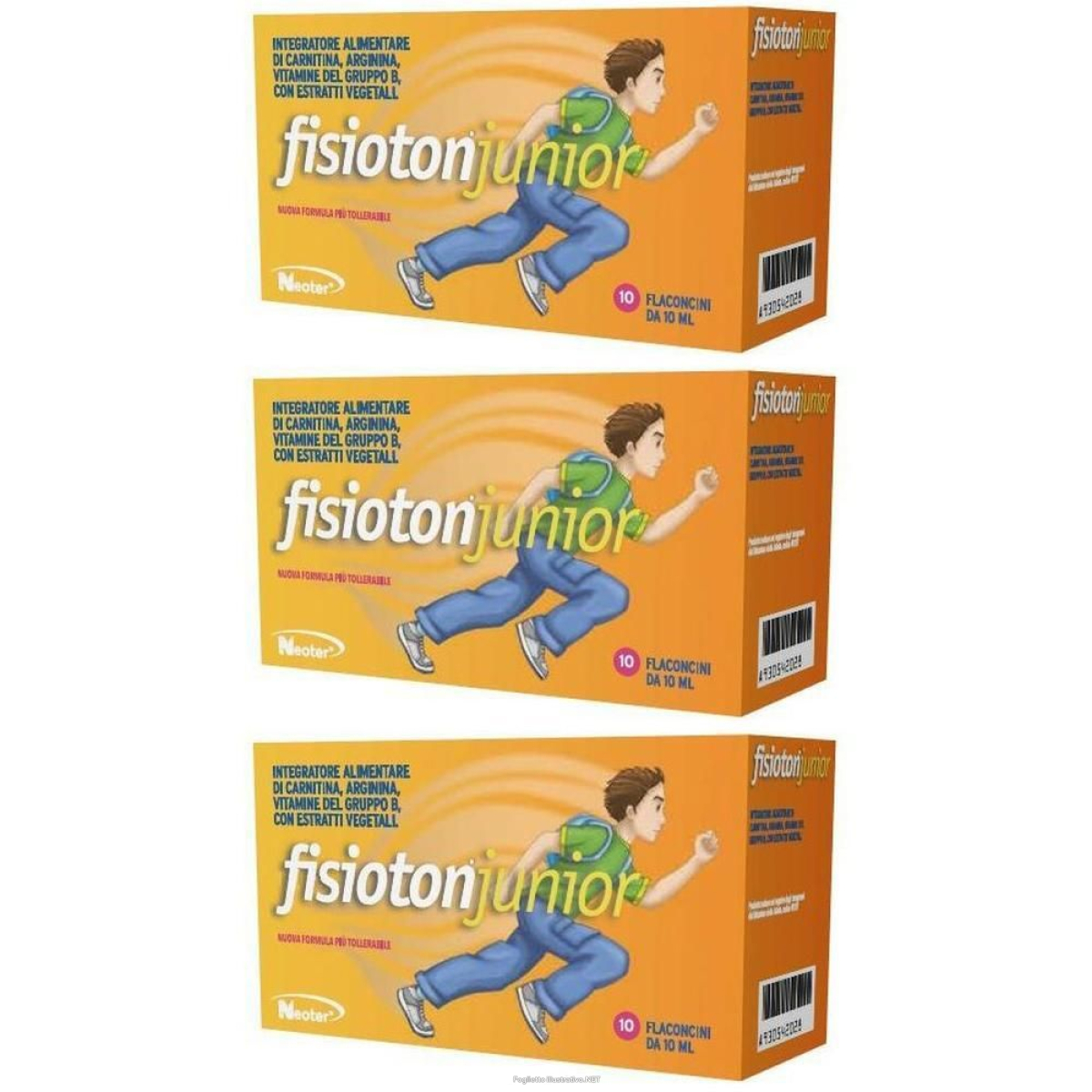 Trova Offerte di b.l.v. pharmagroup fisioton junior 10 flaconcini bevibili 3x10x10 ml f e compra online