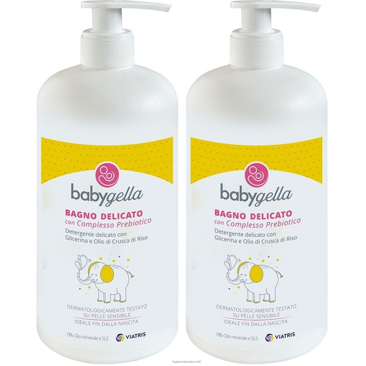 Trova Offerte di babygella bagno delicato con complesso prebiotico dispenser set da 2 e compra online