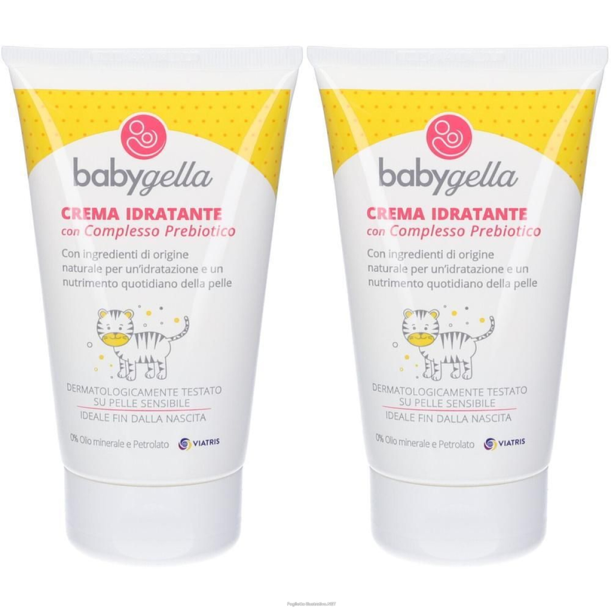 Trova Offerte di babygella crema idratante con complesso prebiotico 2x100 ml e compra online