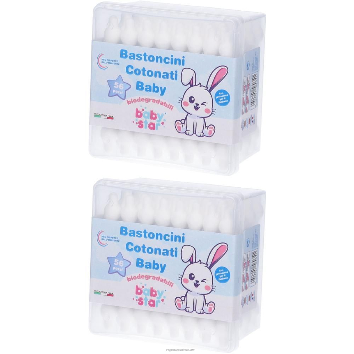 Trova Offerte di Babystar Bastoncini Cotonati Pezzi 56 St e compra online