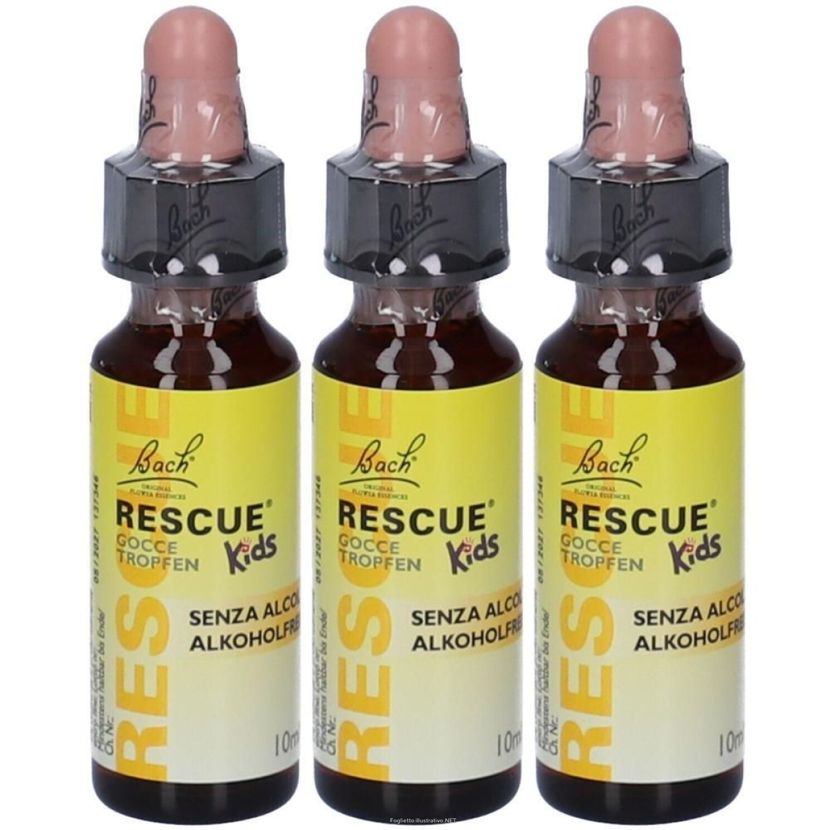 Trova Offerte di bach rescue kids gocce senza alcol 3x10 ml orali e compra online