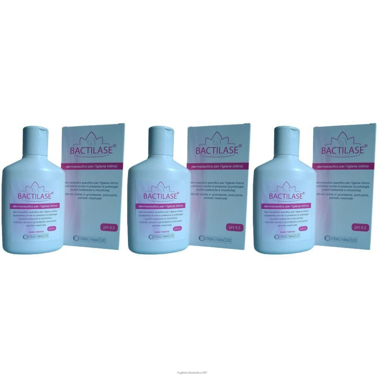 Trova Offerte di bactilase detergente intimo 250 ml 3x250 ml emulsione e compra online
