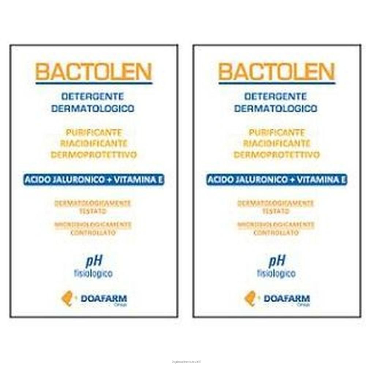 Trova Offerte di bactolen detergente dermatologico 250 ml 2x250 ml e compra online