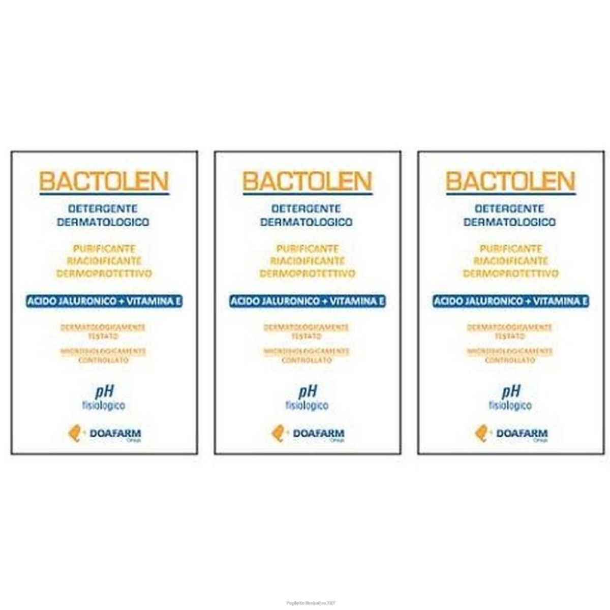 Trova Offerte di bactolen detergente dermatologico 250 ml 3x250 ml e compra online