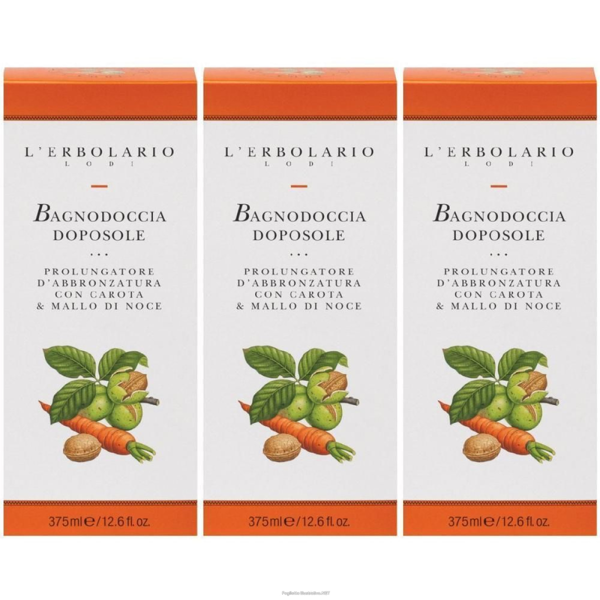 Trova Offerte di bagnodoccia doposole prolungatore abbronzatura 375 ml 3x375 ml gel doc e compra online
