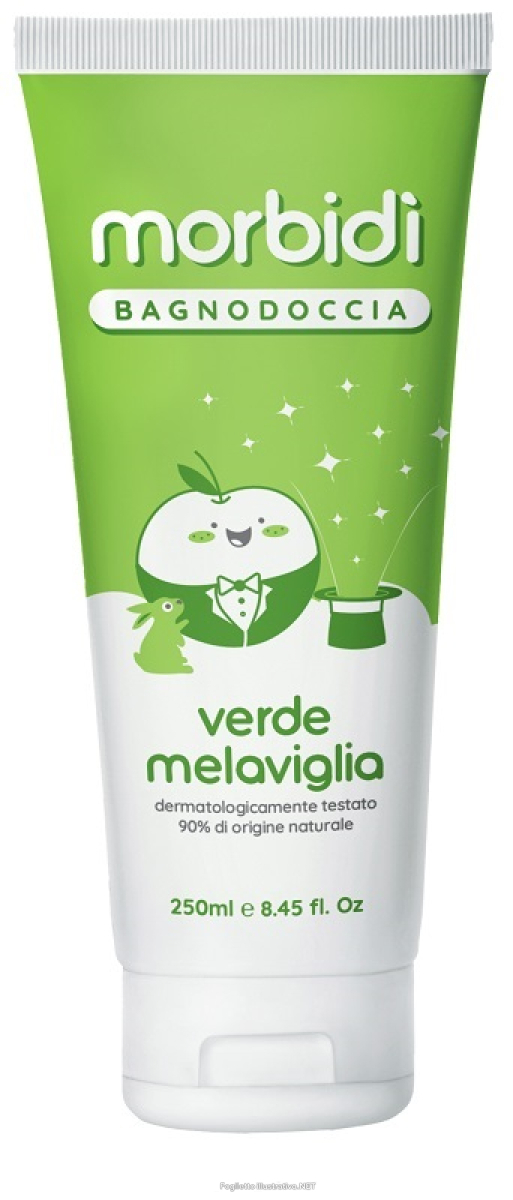 Trova Offerte di bagnodoccia morbidì verde melaviglia 250 ml adulti bambini - pharmaidea e compra online